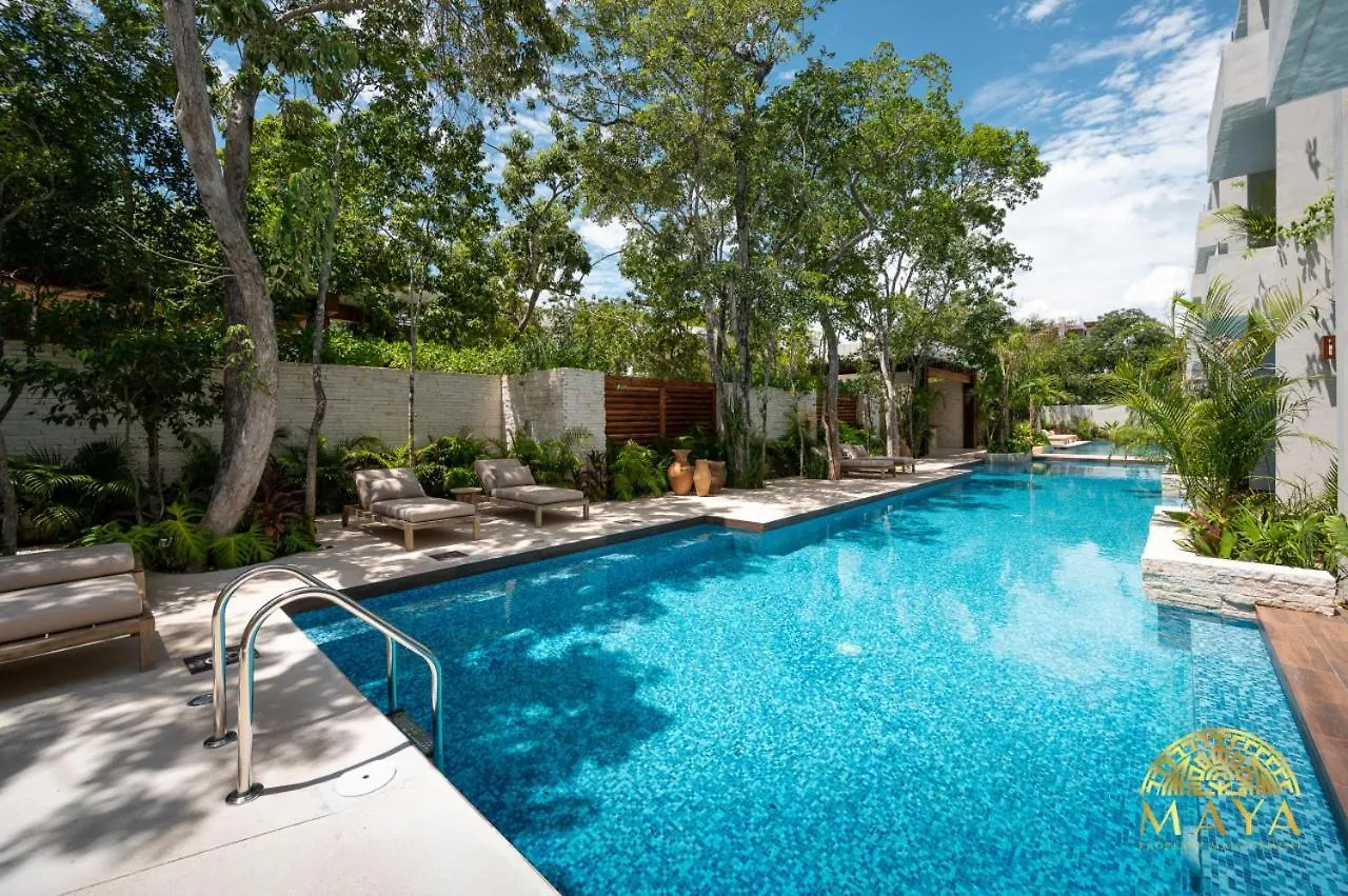 Nhoa 208B Lux 1Br Condo Jungle View In Aldea Zama Tulum Casa vacanze